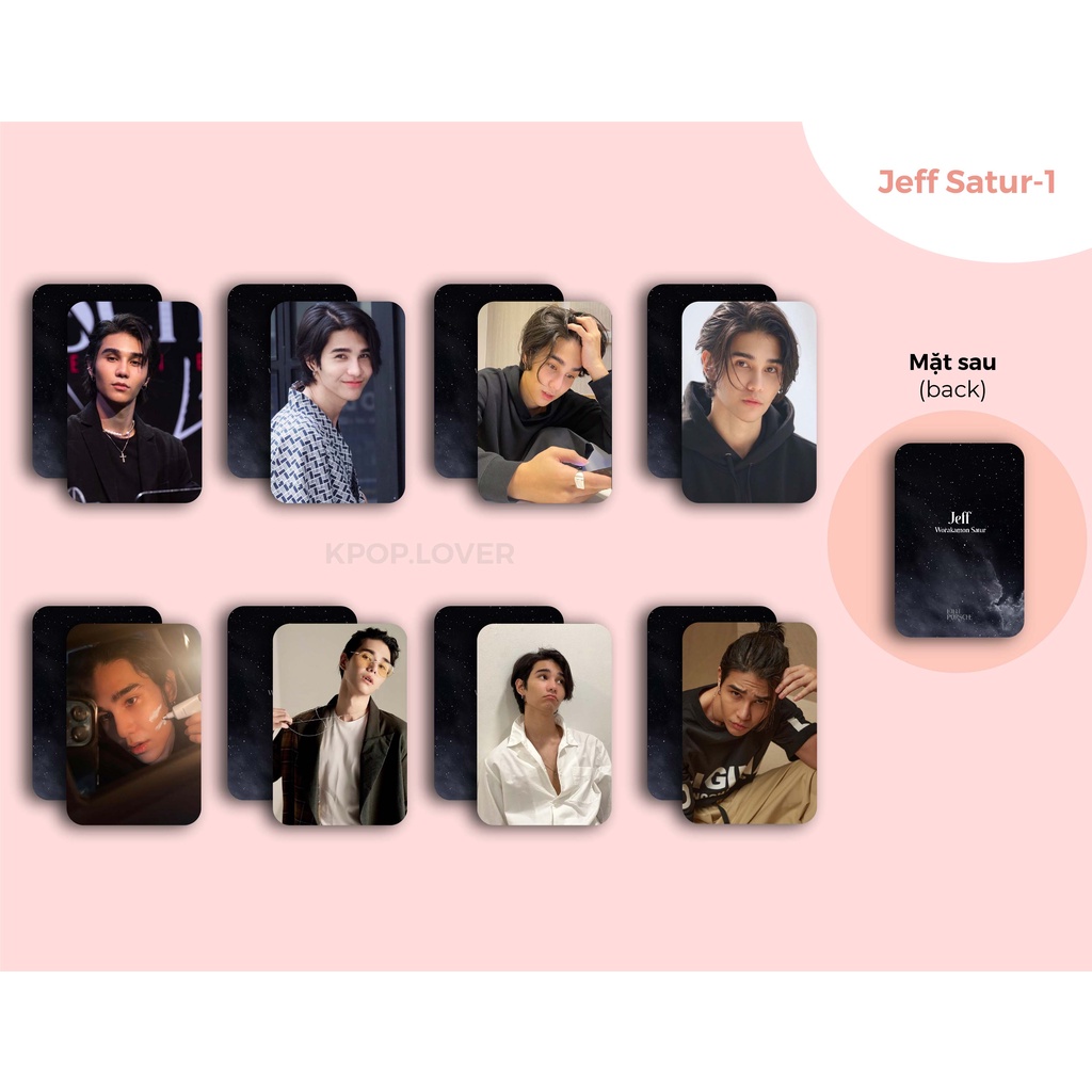 SET 8 CARD BO GÓC JEFF SATUR - KinnPorsche
