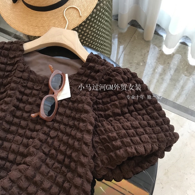 Áo sốp trần ô vuông phong cách hàn quốc