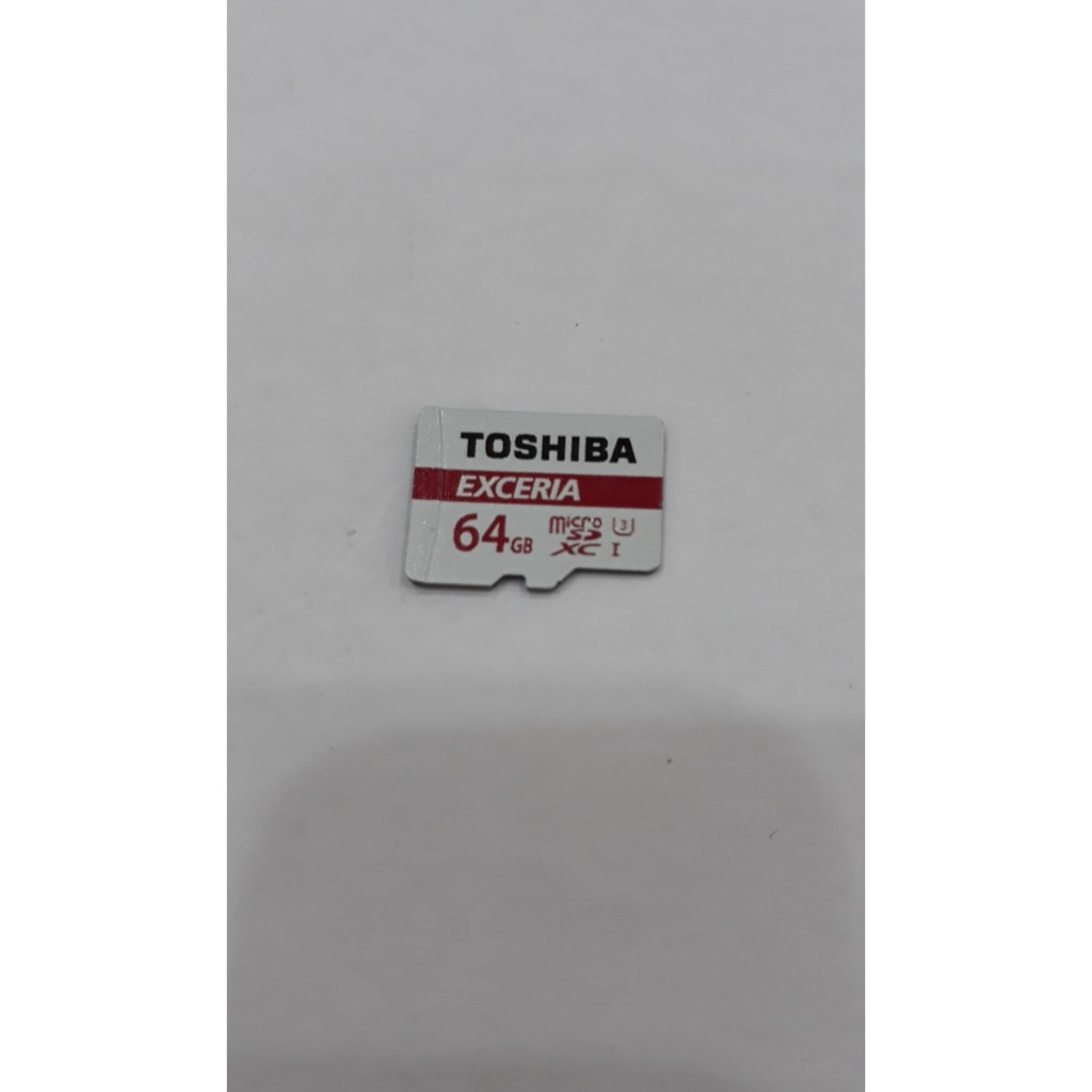 Thẻ nhớ 64gb MicroSDXC U3 90MB/Toshiba Exceria (Không vỏ)