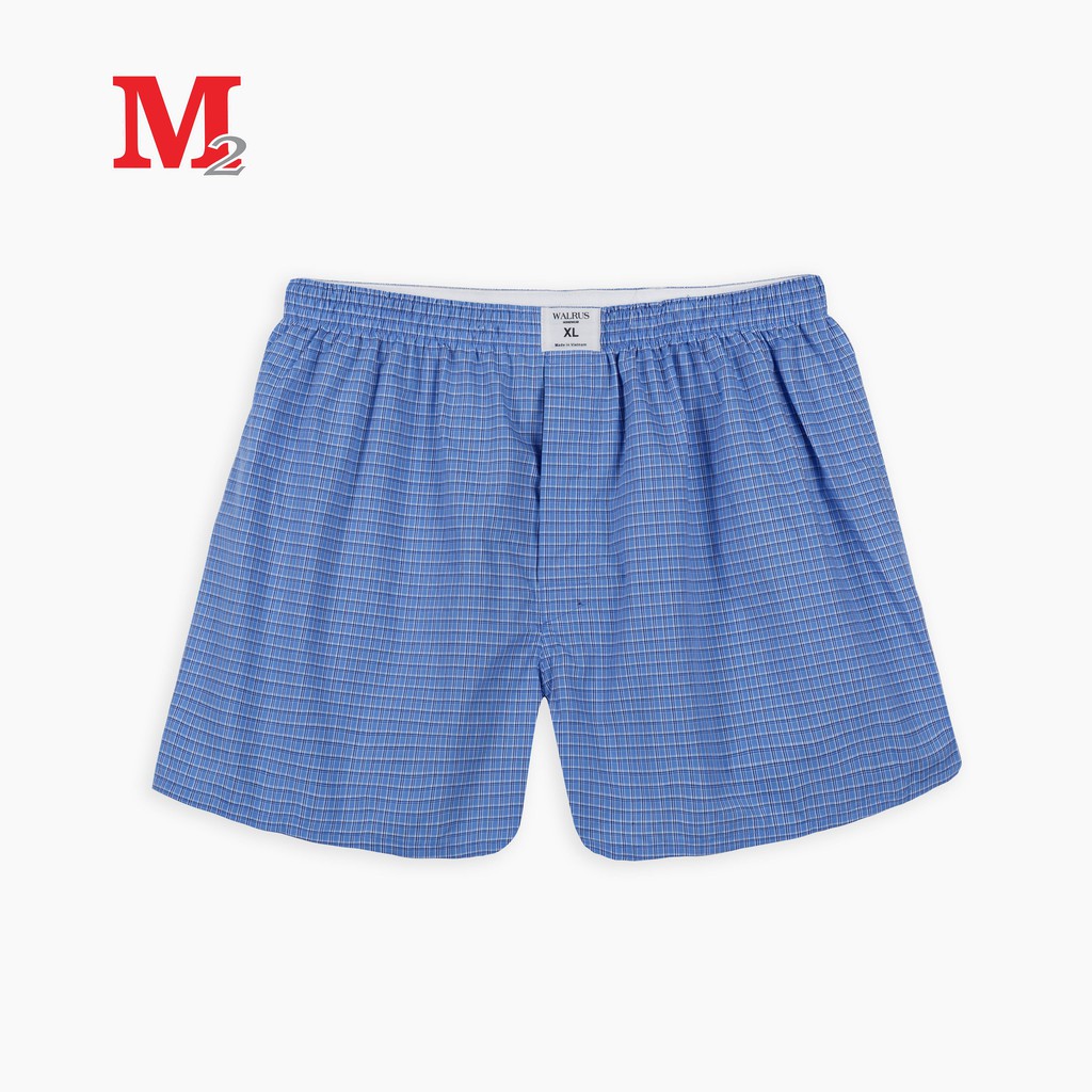 Quần đùi nam mặc nhà cotton chất mát Walrus M0200183 Thời trang M2