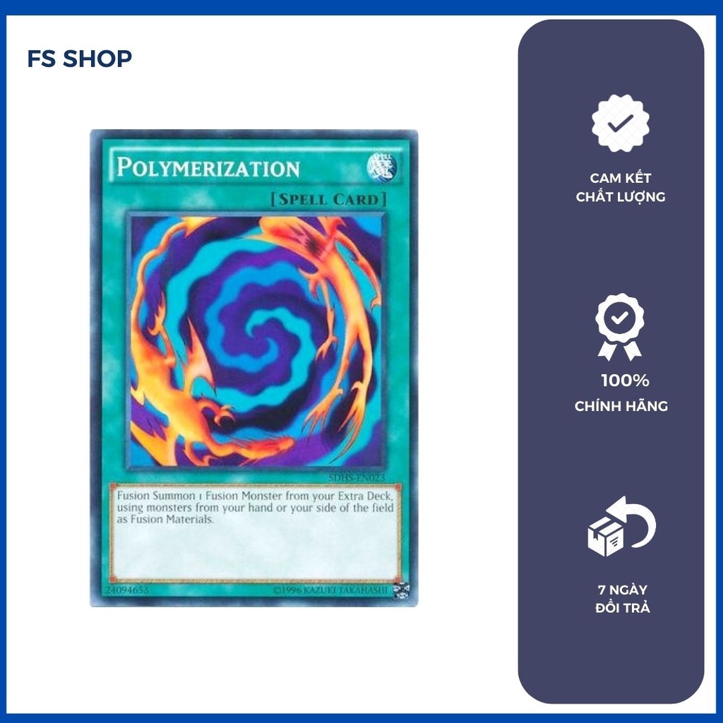 Thẻ Bài Yugioh Chính Hãng Set dung hợp Chimera The Flying Mythical Beast