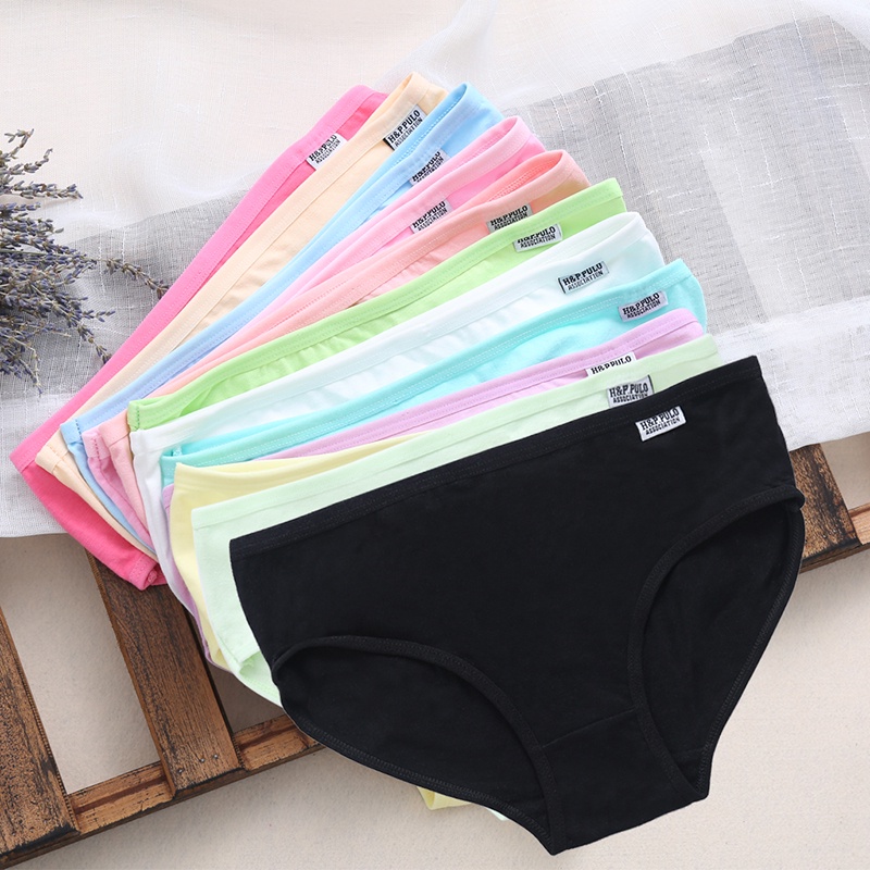 Quần Lót Cotton Lưng Thấp Gợi Cảm Cho Nữ