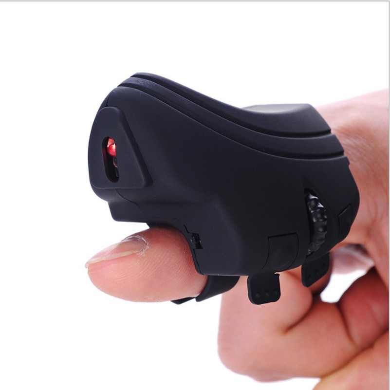 Chuột bay chỉ tay đa năng Mouse Pointing Geyes Black không dây