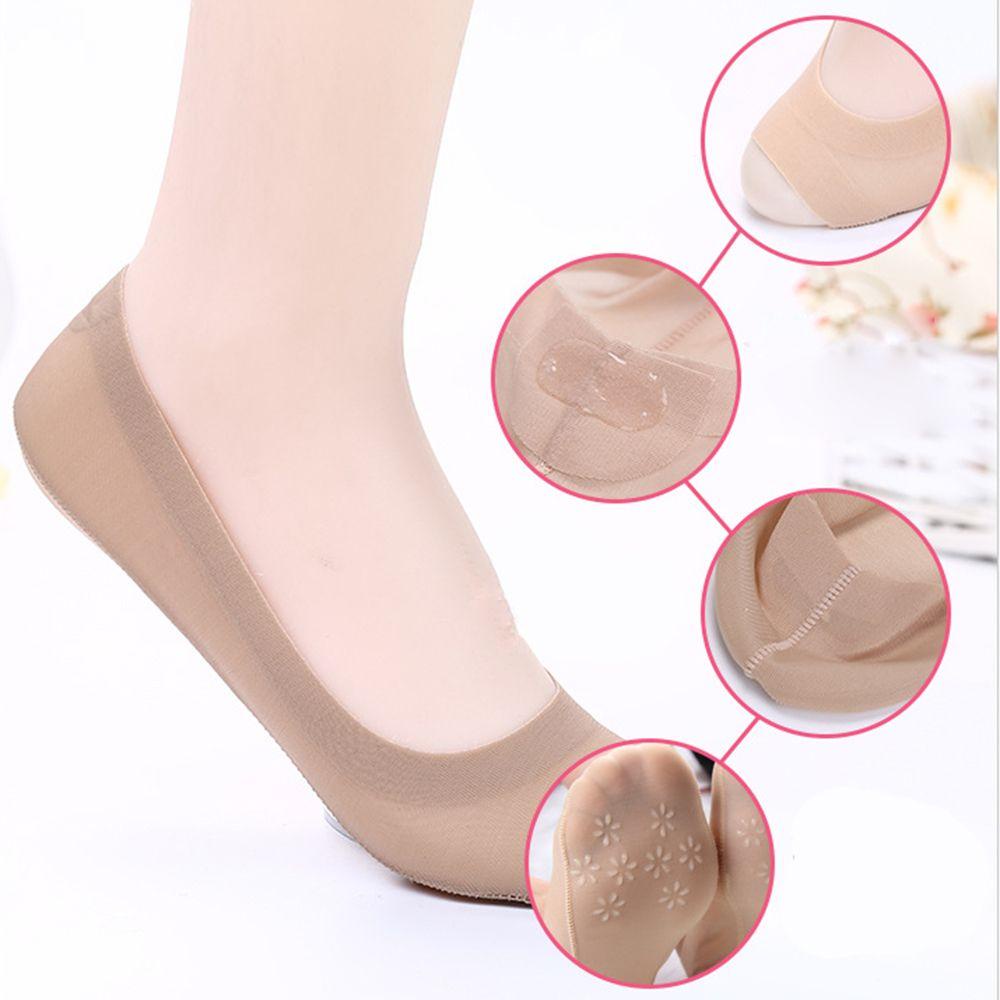 HARRIETT Vớ Nữ Hở Ngón Không Đường May