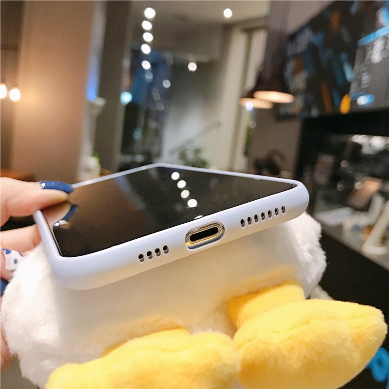 Bao Da Hình Vịt Donald 3d Có Dây Đeo Cho Xiaomi Mi A1 A3 A2 9t Mi 9 8 Se Redmi S2 K20 K30 Pro