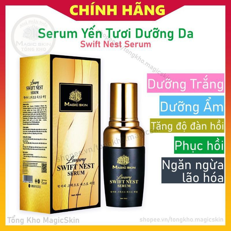 SERUM YẾN TƯƠI SIÊU CĂNG BÓNG _ MAGIC SKIN MẪU MỚI 2020