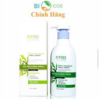 Sữa Tắm Trắng Da Dưỡng Ẩm Biocos, Dưỡng trắng da, dưỡng ẩm cho da 400ml
