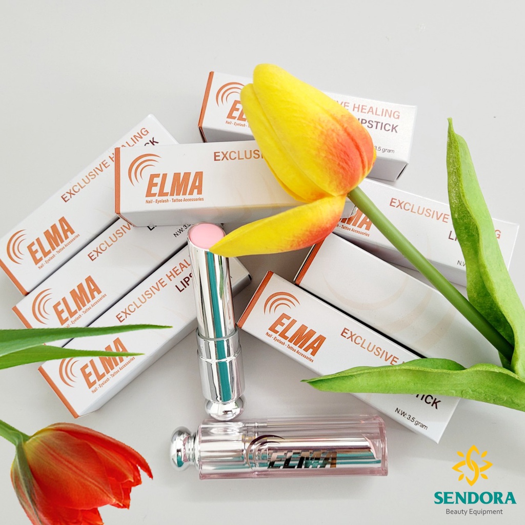 Son dưỡng kích màu môi Elma, dưỡng ẩm môi sau khi phun xăm