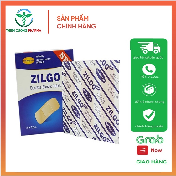 Băng Cá Nhân Y Tế Cá Nhân Zilgo, Ugotana Hộp 102 Miếng