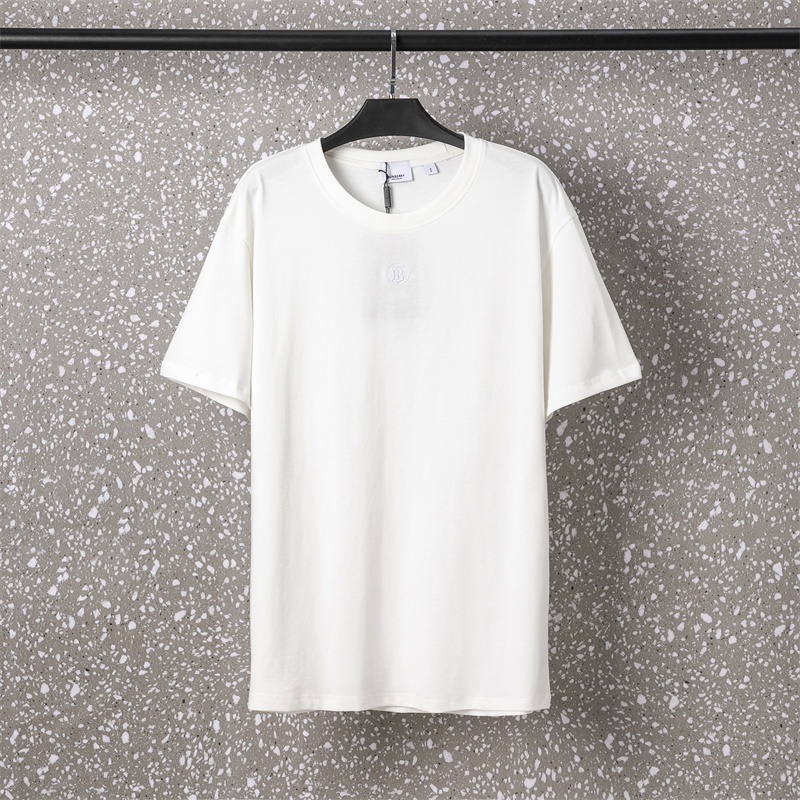 Áo Thun Thể Thao Tay Ngắn Thêu logo Burberry mini Thời Trang Chất Lượng Cao