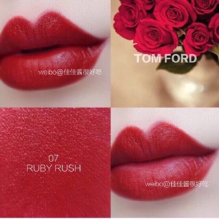 Son tom ford màu 07 ruby rush