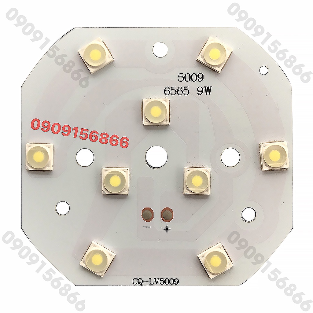 Led vỉ tròn 9w hạt nổi (chạy qua chấn lưu)
