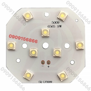 Led vỉ tròn 9w hạt nổi (chạy qua chấn lưu)