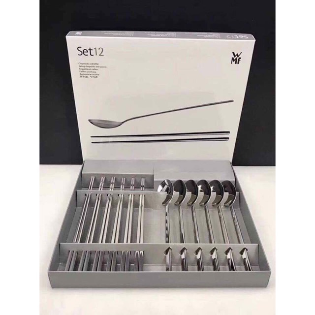 Set đũa thìa inox WMF