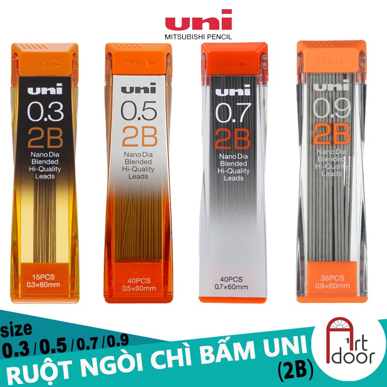 [ARTDOOR] Ruột Ngòi chì bấm UNI