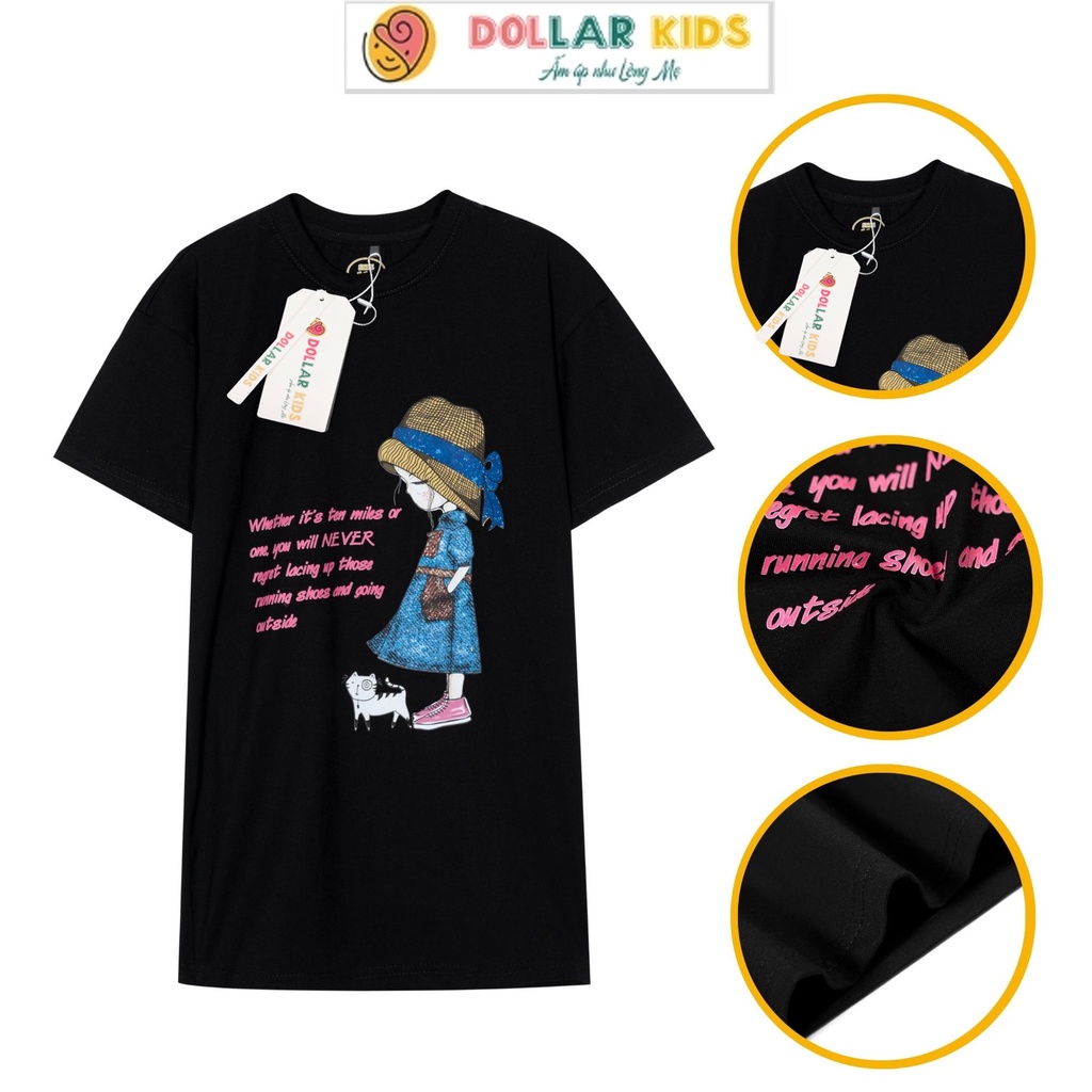 Đầm Cho Bé Gái Dollarkids 100%Cotton Từ 10Kg Đến 46Kg