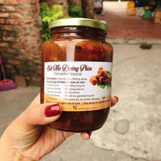 Sốt me đường phèn cả hộp 900g hàng ngon