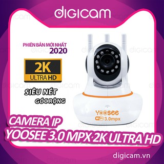 Camera ip yoosee 3.0mpx - ultra hd 2k siêu nét