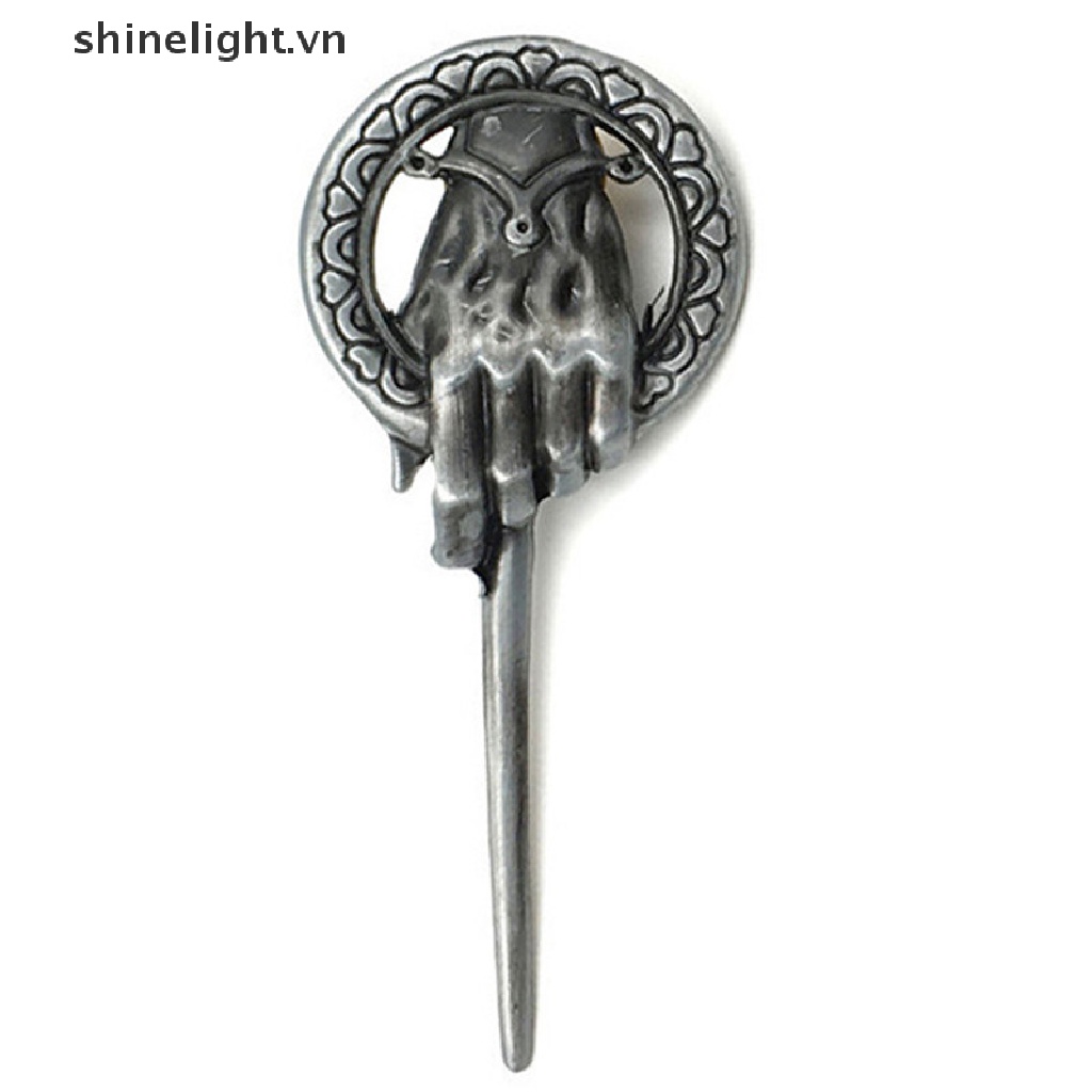 [shinelight] Trâm Cài Áo Hóa Trang Phim Trò Chơi Vương Quyền Quyến Rũ Mới Cài Áo Hình Nhân Vật Phim Game of Thrones N / A