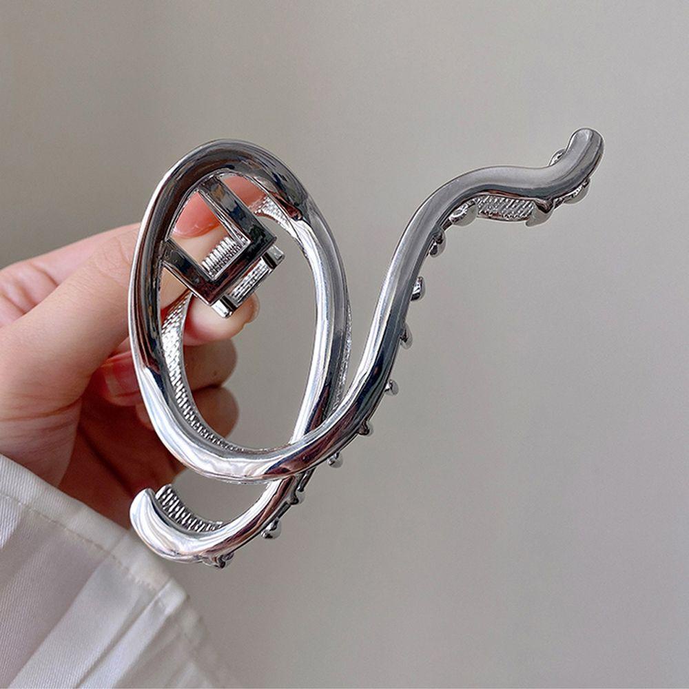 Kẹp Tóc Móng Vuốt Đính Đá Lấp Lánh Thanh Lịch Cho Nữ Giá Đỡ