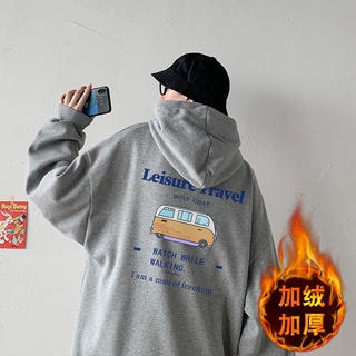 Áo Nỉ Nam Dài Tay Có Mũ Thời Trang Đường Phố 65% 35%