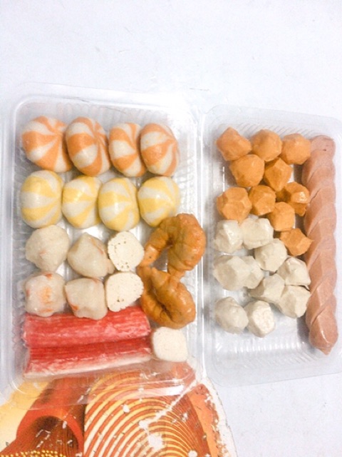 Viên thả lẩu Bánh bao nhân Trứng cá bịch 500g