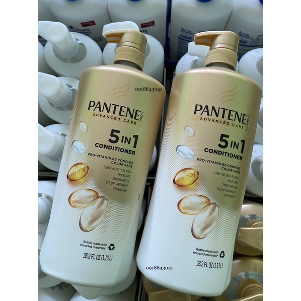 BỘ DẦU GỘI, XẢ PANTENE PRO-V ADVANCED CARE 5 IN 1 CỦA MỸ - 1.13L