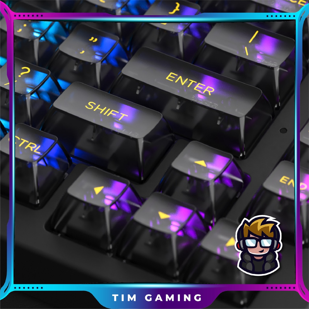 Bộ keycap bàn phím cơ AKKO – Black