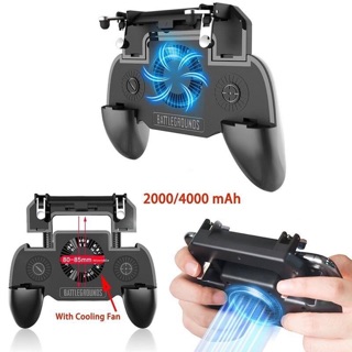 Tay Cầm Chơi Game PUBG Tích Hợp Tản Nhiệt Cho Mọi Điện Thoại