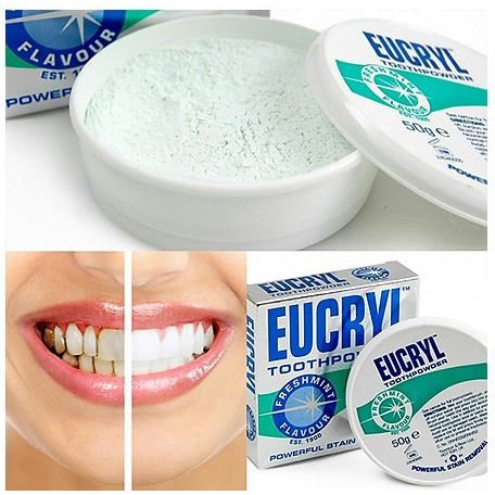Combo (CÓ TÁCH LẺ) kem đánh răng và bột làm trắng răng Eucryl