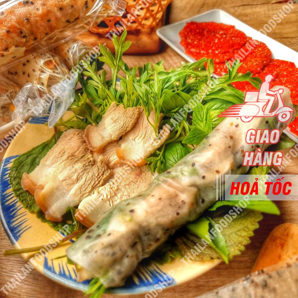Bánh Tráng Mè Đặc Sản Phan Rang - Túi HCK 10 Cái