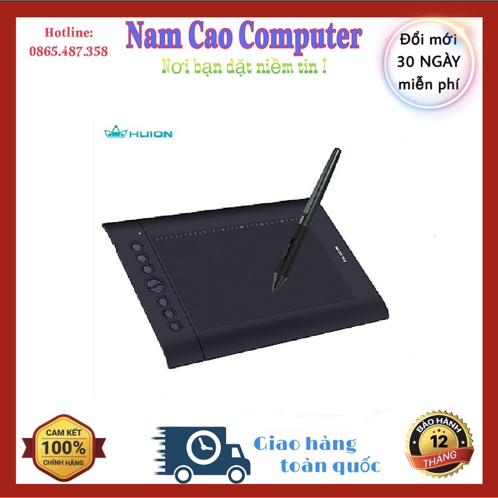 Bảng vẽ Huion H610 pro V2 - Hàng chính hãng