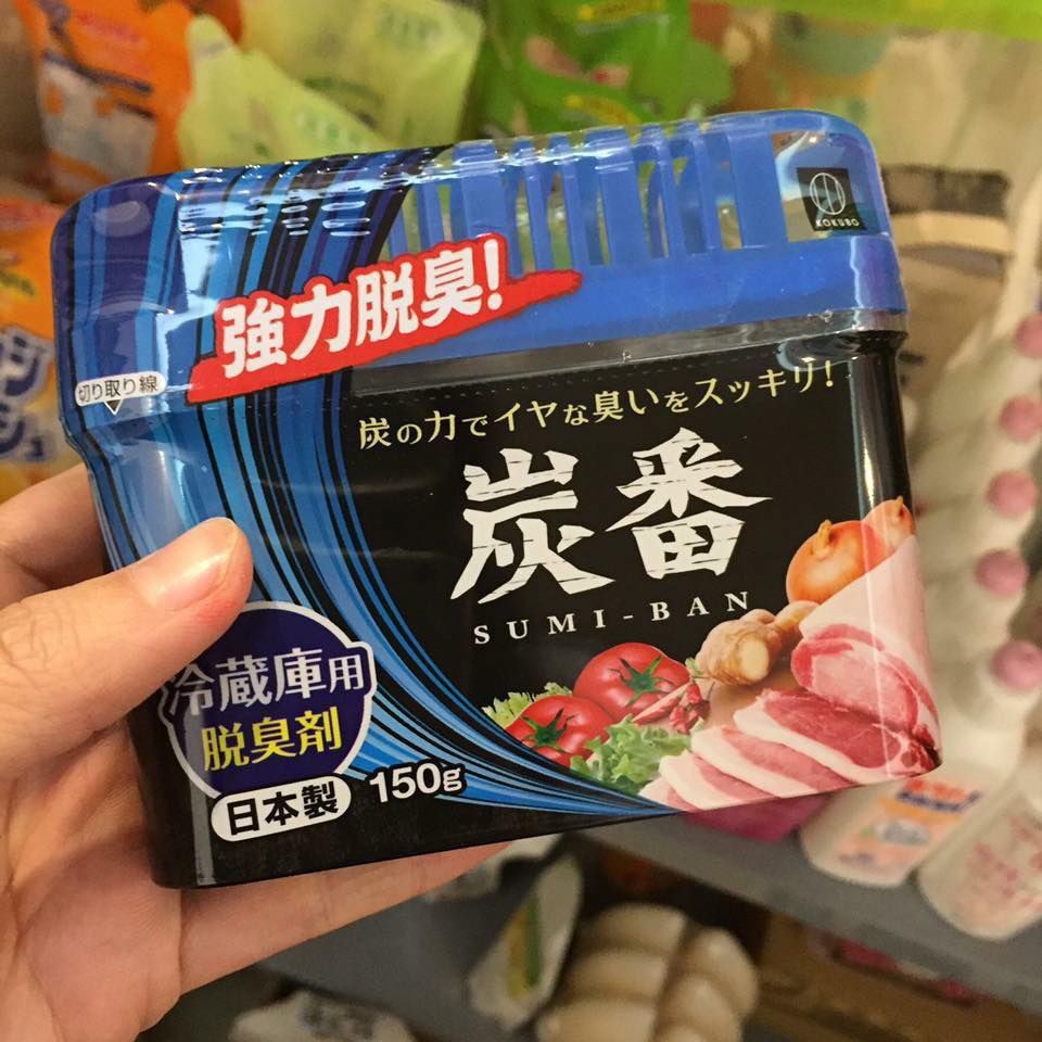 [CHUẨN NHẬT] Hộp khử mùi tủ lạnh than hoạt tính Nhật Bản