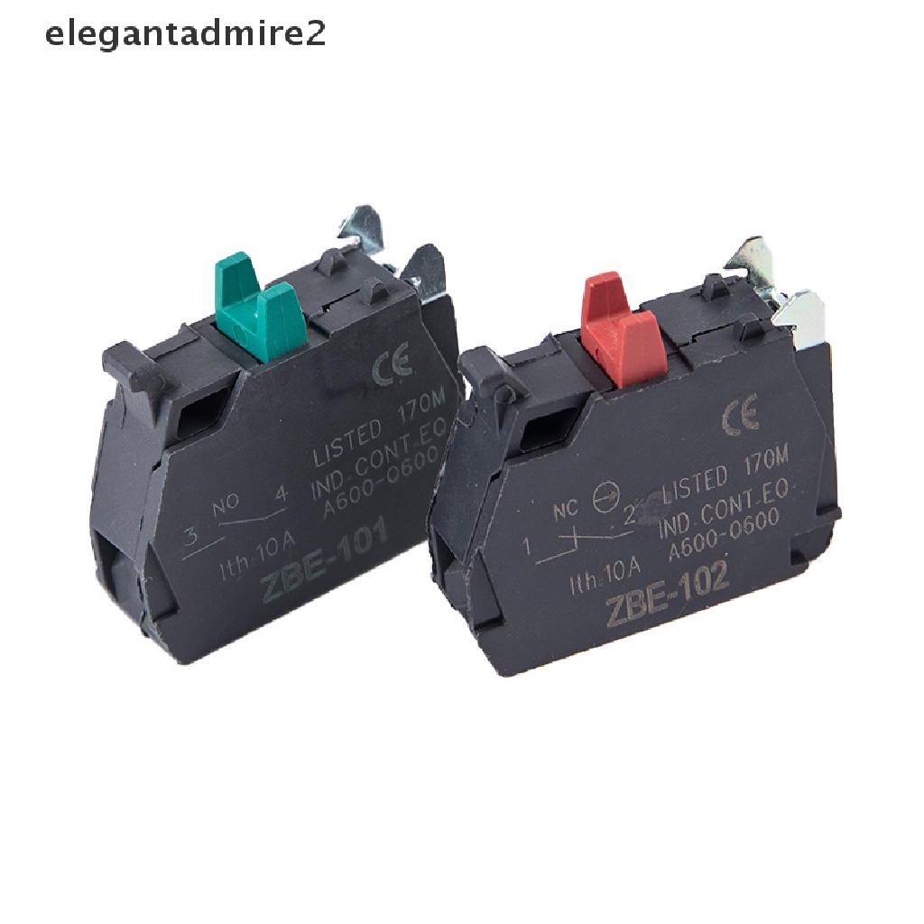 Nút bấm điều khiển ZBE-101 NO / ZBE-102 NC chuyên dụng cho Xb4 / XB5 chất lượng cao