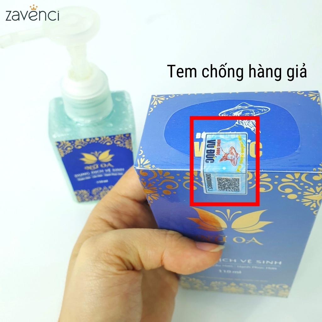 Dung dịch vệ sinh phụ nữ NỮ OA - HANA YUKI the mát khô thoáng cả ngày 110ml - ZAVENCI Official