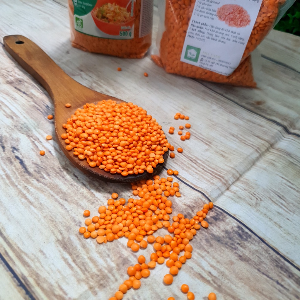 Đậu lăng đỏ Non GMO 500gr date 9/2024