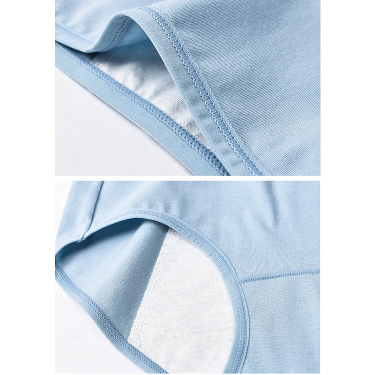 Quần lót chống tràn nguyệt san cotton kháng khuẩn thoáng khí QLN52
