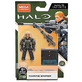 Mega Construx Halo Infinite Marine Sniper Minifigure - Bộ xếp hình Mega Construx