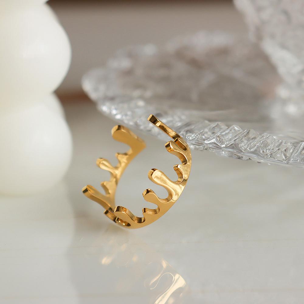 Nhẫn Hở Phong Cách Punk Vintage Thời Trang Cho Nữ