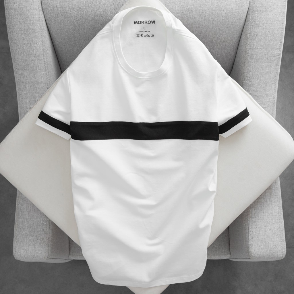 Áo thun nam cổ tròn CINE vải cá sấu Cotton xuất xịn, chuẩn form, trẻ trung, thanh lịch -MORROW | BigBuy360 - bigbuy360.vn