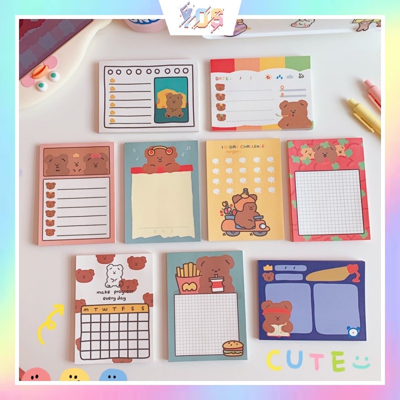 Tập giấy note - sticky note xinh xắn tiện lợi