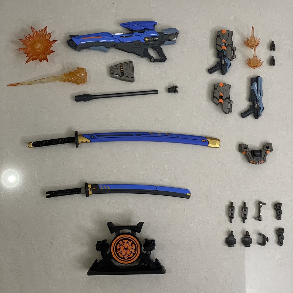 Phụ kiện vũ khí mô hình Metal build mb 1/72 Date Masamune Moshow