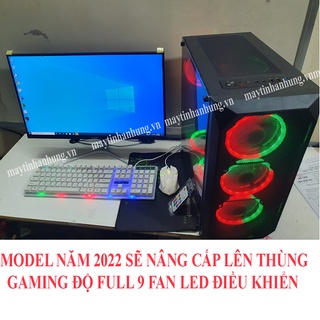 Bộ máy tính chơi chơi game màn 24 mới full box