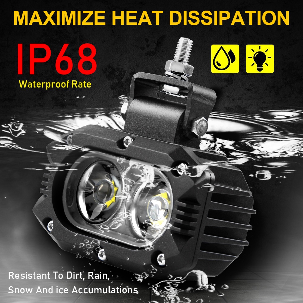 Đèn Led 4X4 4WD 96W Siêu Sáng Cho Xe Hơi