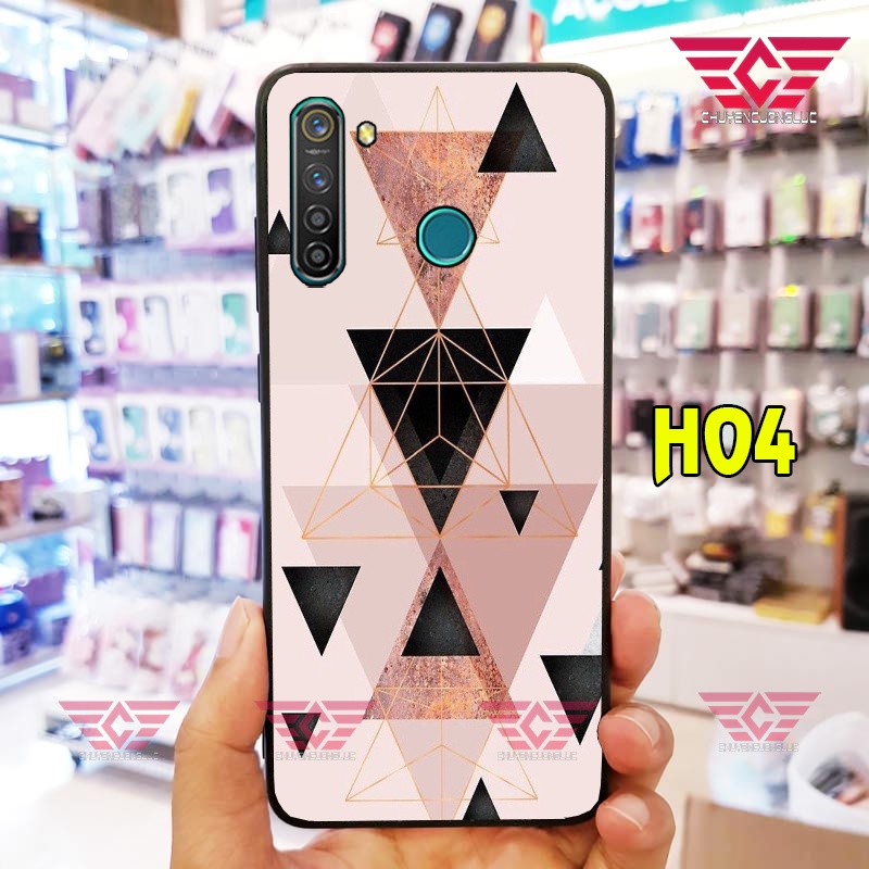 Ốp lưng Realme 5, 5i, 5s, 5 Pro, C3, 6i, C15, C12 hoa văn 2021