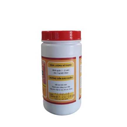 Vitamin C làm bánh mì hiệu Cát Tường 1000 viên/hủ, ascorbic acid dạng viên