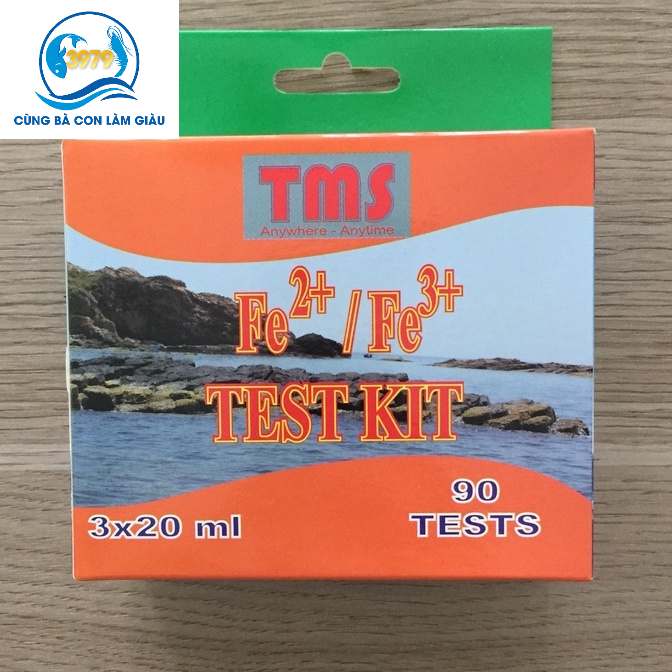 TEST KIT Fe2+/Fe3+ - TEST PHÈN TMS