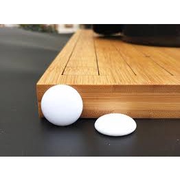 Bàn cờ tướng cờ vây gỗ trúc chơi được hai mặt độ bền 15 năm