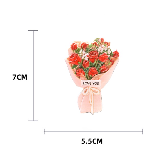 Kẹp bó hoa ô tô cài cửa gió xinh xắn gắn điều hòa xe hơi - Dũng An shop