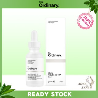Tinh chất dưỡng trắng Alpha Arbutin 2% + HA - The Ordinary